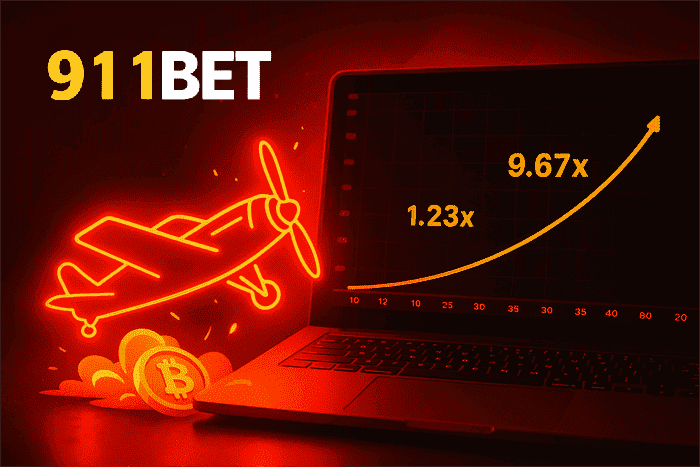 Jogue Crash na 911BET!